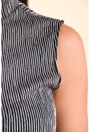 Bluza Dama Vero Moda Natalie Black Stripes Birch